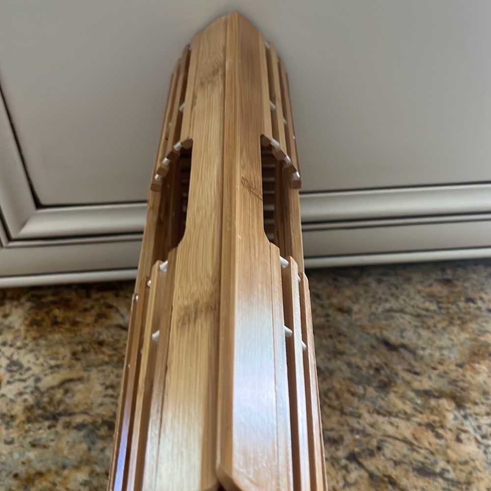 Bamboo handbag - Picture 3 of 4